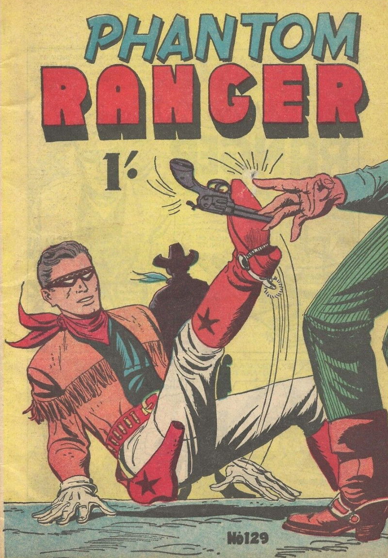 Phantom Ranger (Tricho, 1958 series) #129 ([September 1960?])