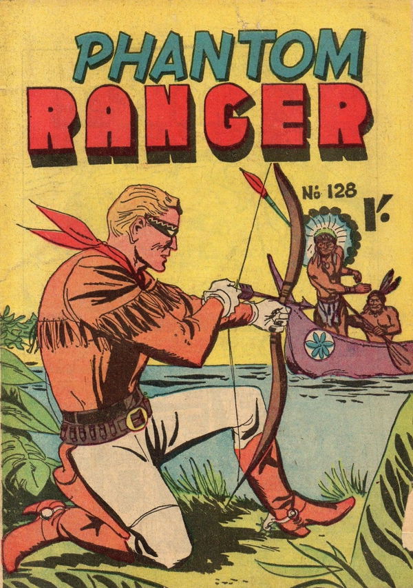 Phantom Ranger (Tricho, 1958 series) #128 ([1960?])