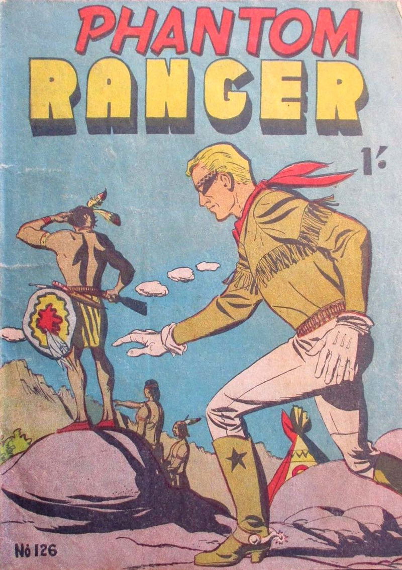 Phantom Ranger (Tricho, 1958 series) #126 ([June 1960?])