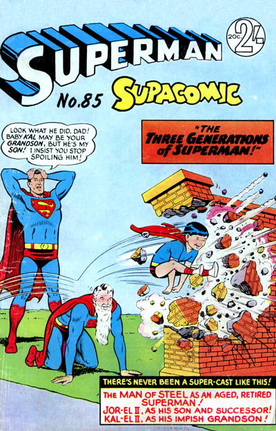 Superman Supacomic (Colour Comics, 1959 series) #85 ([September 1966])