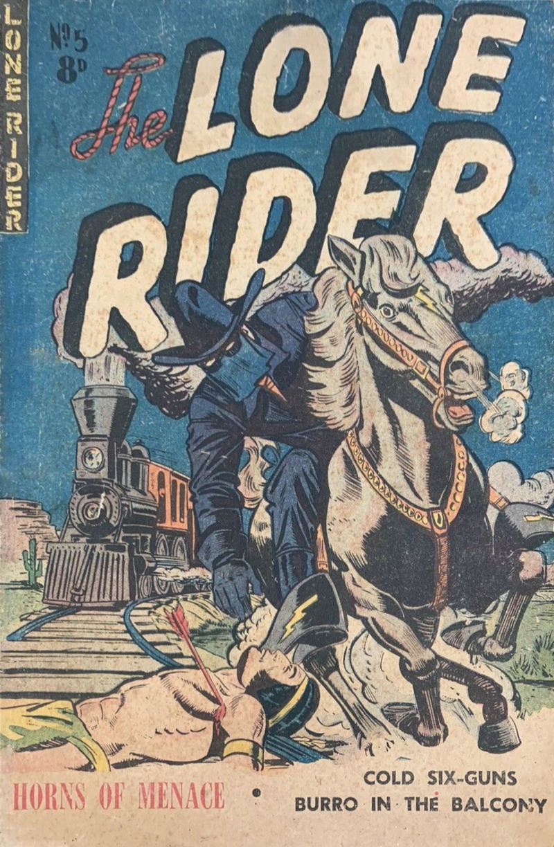 The Lone Rider (Transport, 1952 series) #5 ([March 1953?])