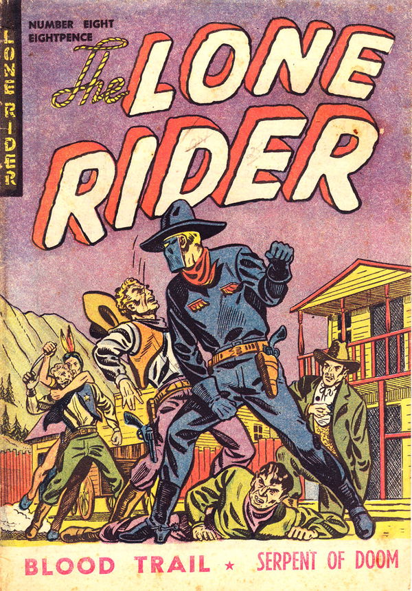 The Lone Rider (Transport, 1952 series) #8 ([June 1953])