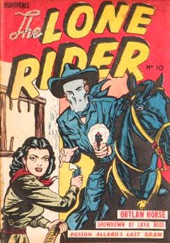 The Lone Rider (Transport, 1952 series) #10 ([August 1953?])