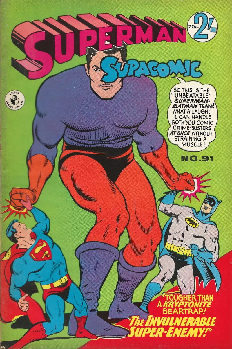 Superman Supacomic (Colour Comics, 1959 series) #91 ([March 1967])