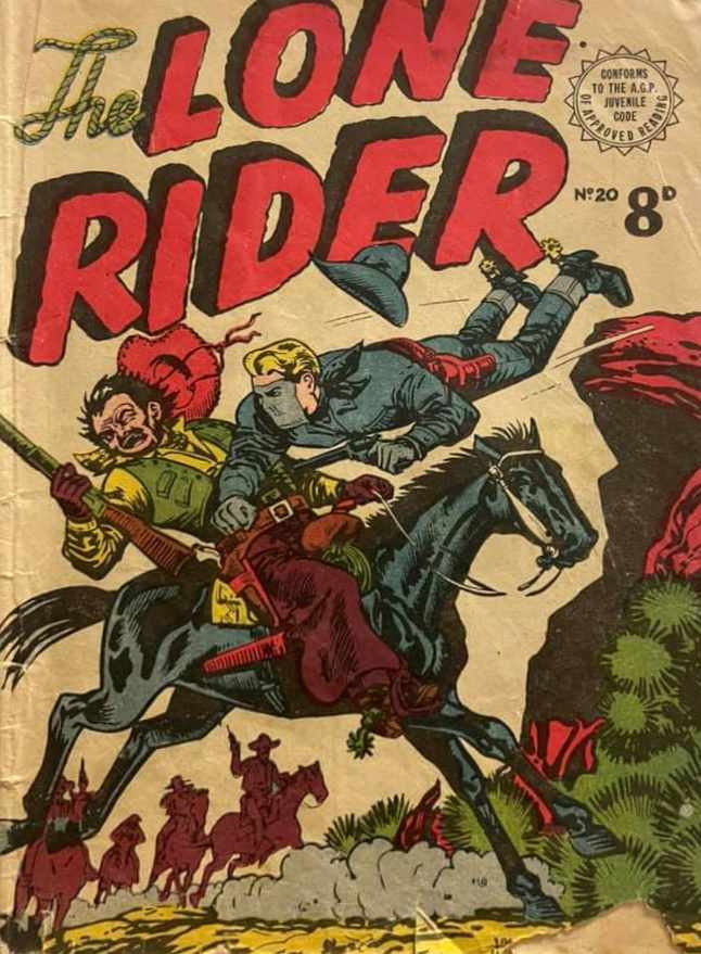 The Lone Rider (Transport, 1952 series) #20 ([June 1954?])