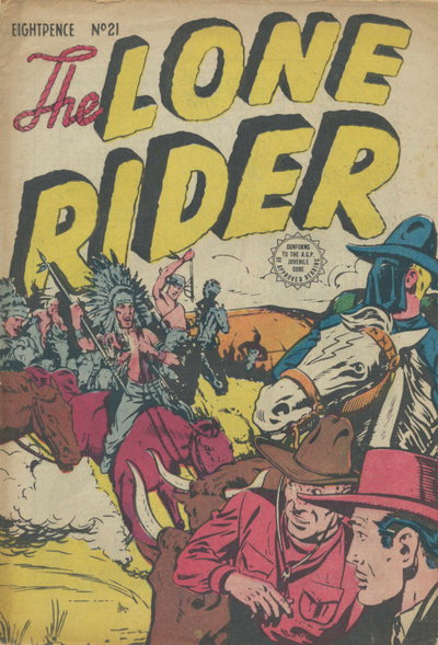 The Lone Rider  #21 ([July 1954?])