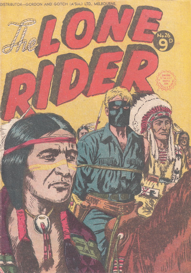 The Lone Rider (Transport, 1952 series) #26 ([December 1954?])