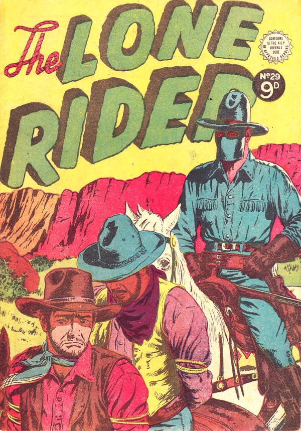 The Lone Rider (Transport, 1952 series) #29 ([March 1955?])