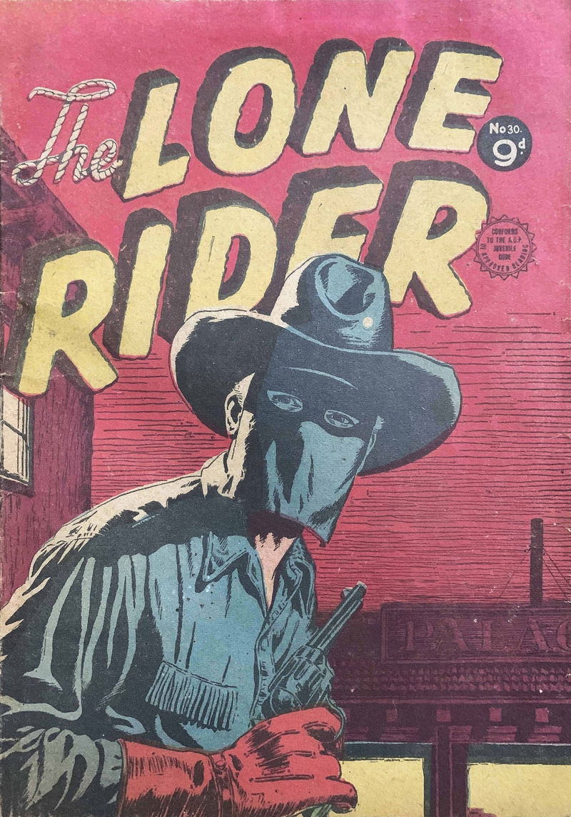 The Lone Rider (Transport, 1952 series) #30 ([April 1955?])