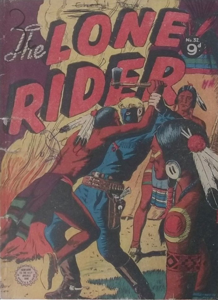 The Lone Rider (Transport, 1952 series) #32 ([June 1955?])