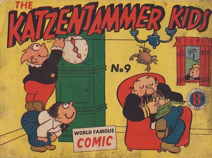 The Katzenjammer Kids (Atlas, 1950? series) #9 ([May 1951?])