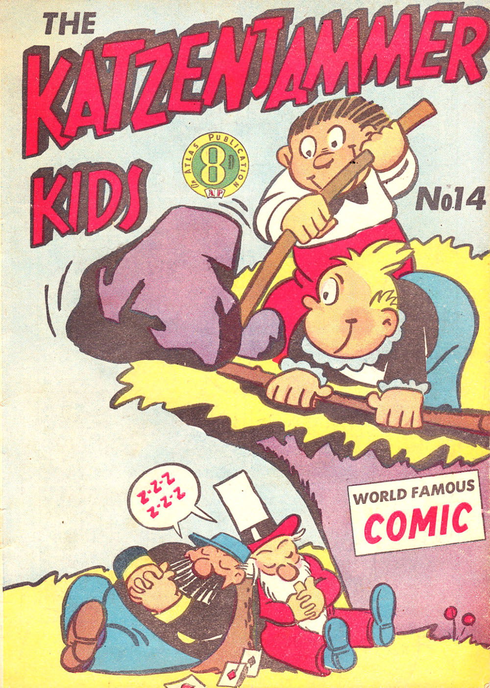 The Katzenjammer Kids (Atlas, 1950? series) #14 ([October 1951?])