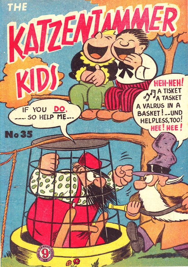 The Katzenjammer Kids (Atlas, 1950? series) #35 ([July 1953?])