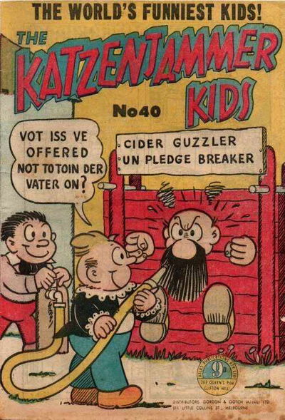 The Katzenjammer Kids (Atlas, 1950? series) #40 [December 1954?]