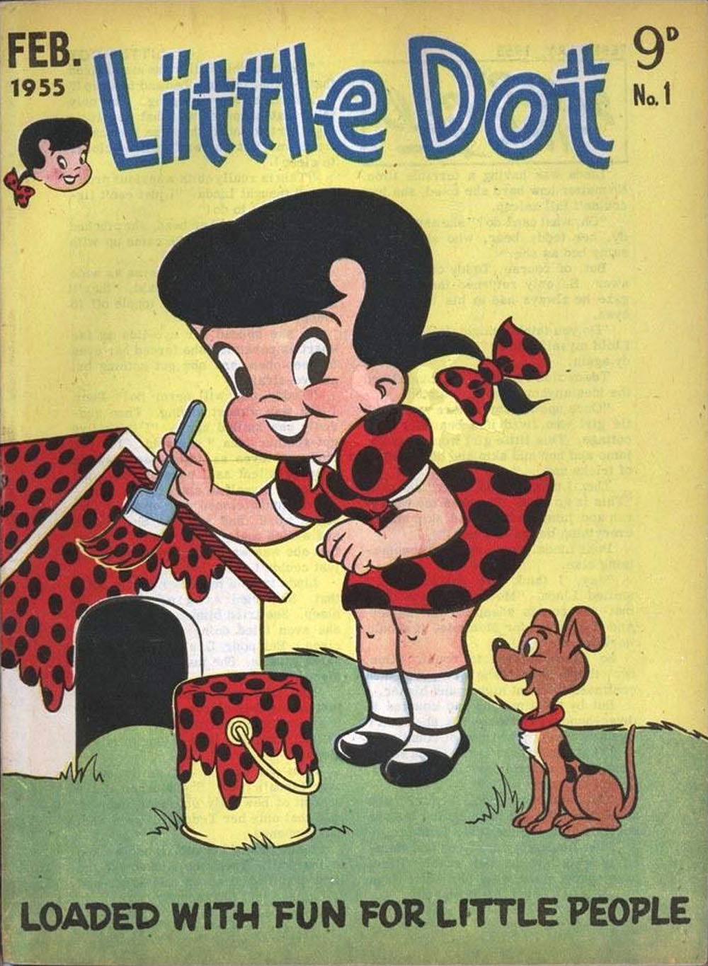 Little Dot (ANL, 1955 series) #1 (February 1955)