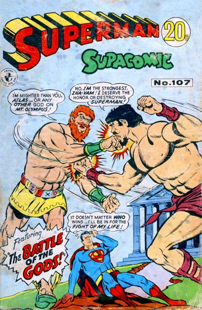 Superman Supacomic (Colour Comics, 1959 series) #107 ([July 1968?])