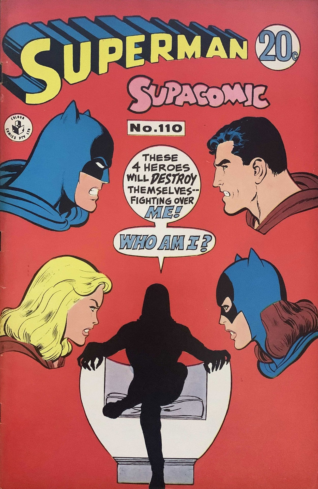 Superman Supacomic (Colour Comics, 1959 series) #110 ([October 1968])