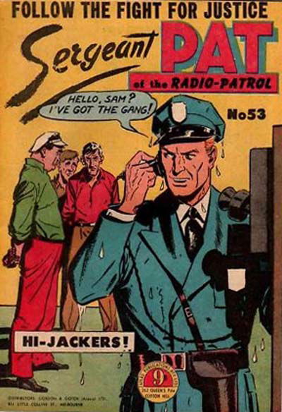 Sergeant Pat of the Radio-Patrol (Atlas, 1948 series) #53 ([October 1956?])