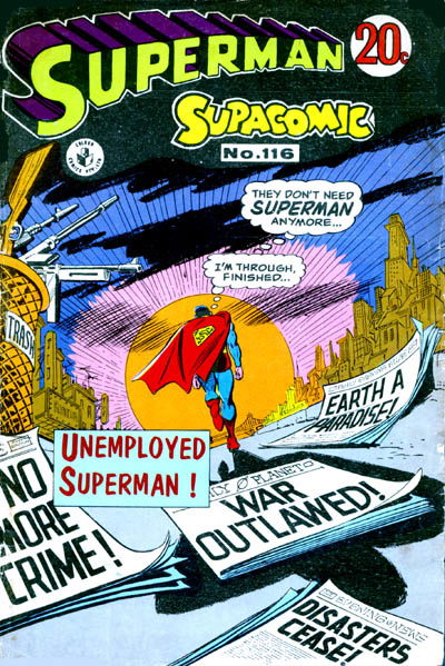 Superman Supacomic (Colour Comics, 1959 series) #116 ([April 1969?])