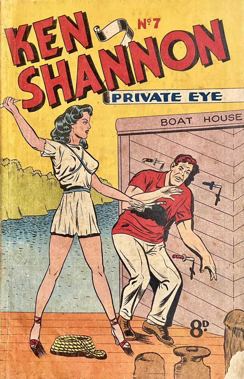 Ken Shannon Private Eye (Ayers & James, 1952 series) #7 ([July 1952?])