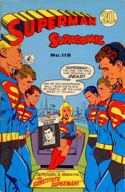 Superman Supacomic (Colour Comics, 1959 series) #119 ([July 1969])