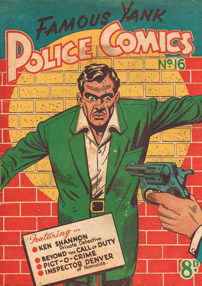 Famous Yank Police Comics (Ayers & James, 1951 series) #16 [November 1951?]