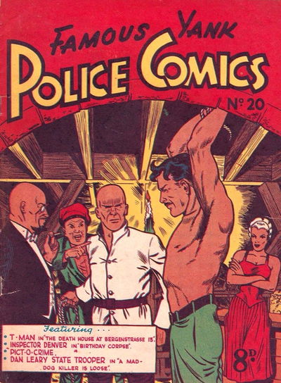 Famous Yank Police Comics (Ayers & James, 1951 series) #20 [March 1952]