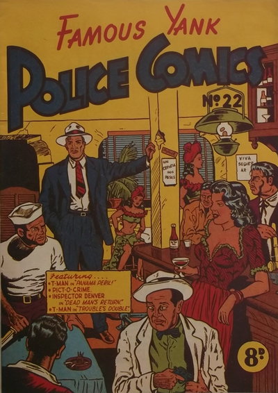 Famous Yank Police Comics  #22 ([May 1952?])
