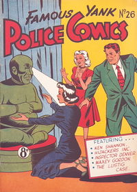 Famous Yank Police Comics (Ayers & James, 1951 series) #26 [September 1952]