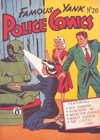 Famous Yank Police Comics (Ayers & James, 1951 series)  #26 ([September 1952])