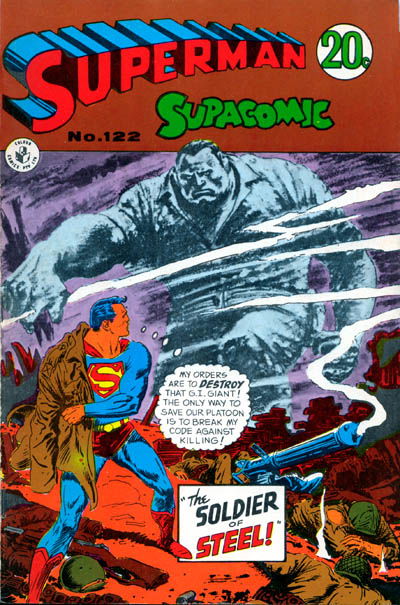 Superman Supacomic (Colour Comics, 1959 series) #122 [October 1969?]