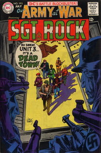 Our Army at War (DC, 1952 series)  #195 (July 1968)