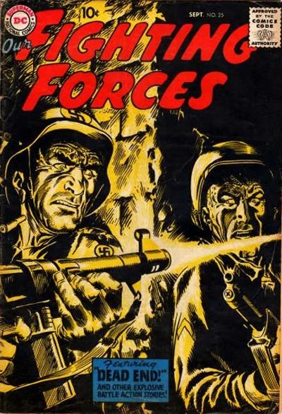 Our Fighting Forces  #25 (September 1957)
