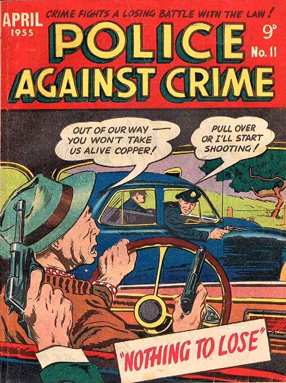 Police against Crime (Jubilee, 1954 series) #11 (April 1955)
