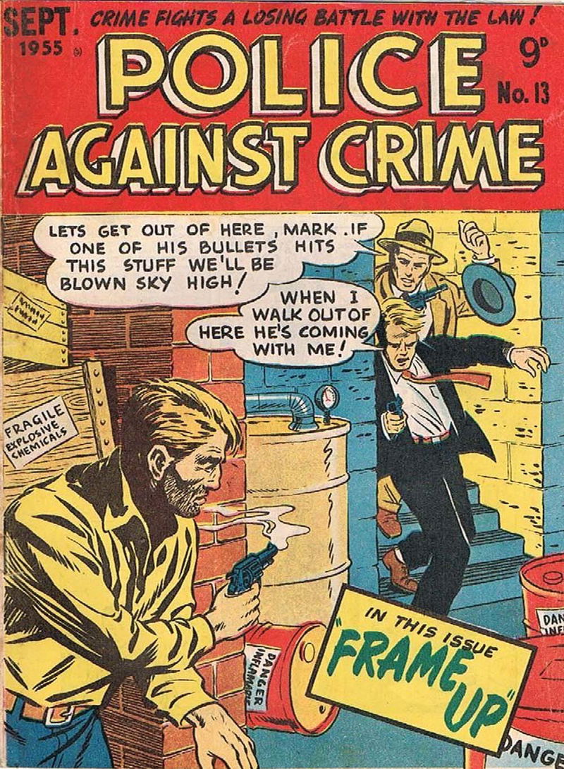 Police against Crime (Jubilee, 1954 series) #13 (September 1955)