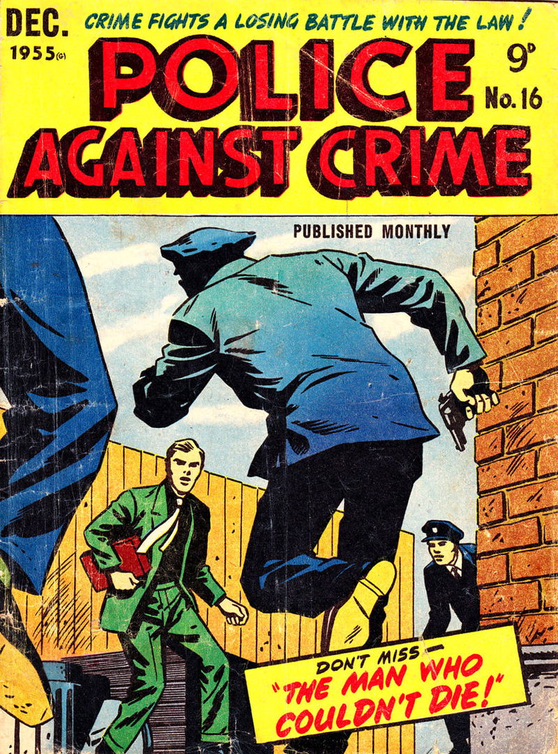 Police against Crime (Jubilee, 1954 series) #16 (December 1955)