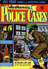 Authentic Police Cases (St. John, 1948 series)  #31 (January 1954)