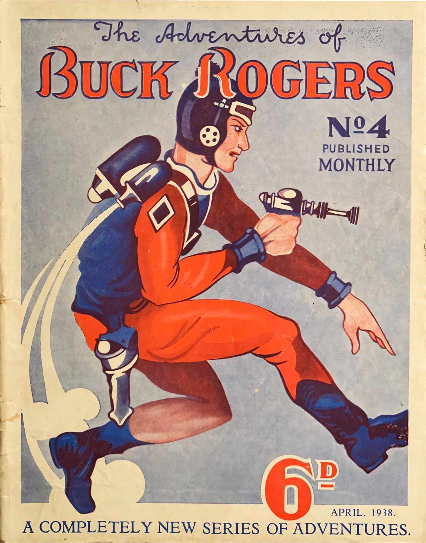 The Adventures of Buck Rogers (Fitchett, 1936 series) #4 (April 1938)