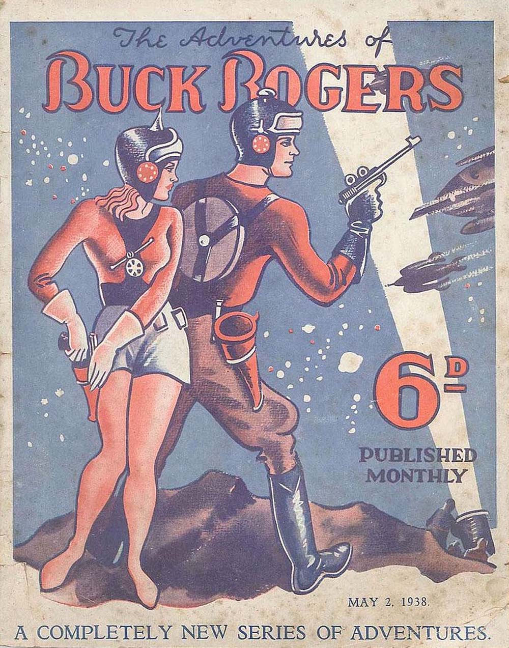 The Adventures of Buck Rogers (Fitchett, 1936 series) #5 (2 May 1938)