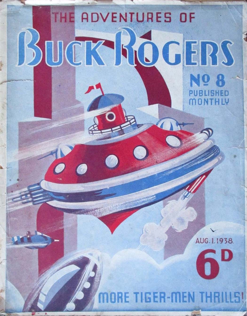 The Adventures of Buck Rogers (Fitchett, 1936 series) #8 ([August 1938?])
