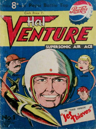 Hal Venture Supersonic Air Ace (Consolidated Beverage Co., 1958? series) #1 [1958?]