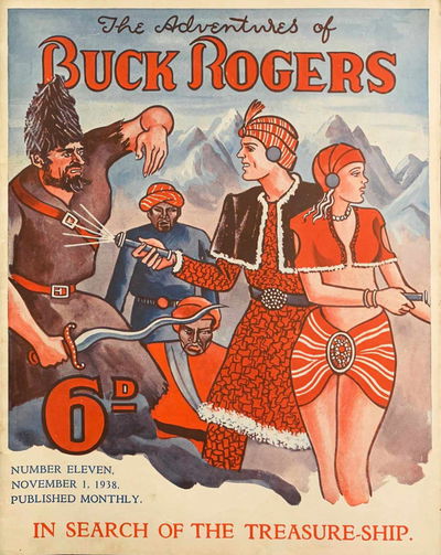 The Adventures of Buck Rogers (Fitchett, 1936 series) #11 (November 1938)