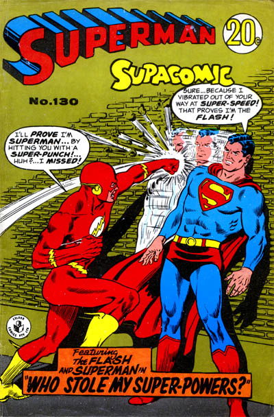 Superman Supacomic (Colour Comics, 1959 series) #130 [June 1970?]