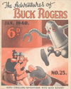 The Adventures of Buck Rogers (Fitchett, 1936 series) #25 January 1940