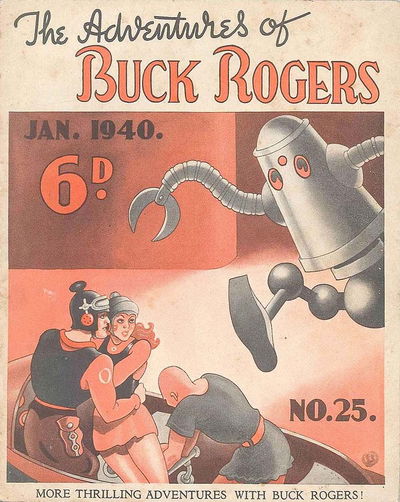 The Adventures of Buck Rogers (Fitchett, 1936 series) #25 January 1940