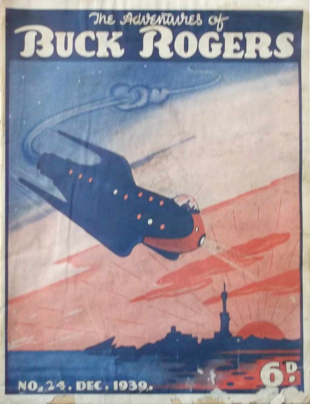 The Adventures of Buck Rogers (Fitchett, 1936 series) #24 (December 1939)