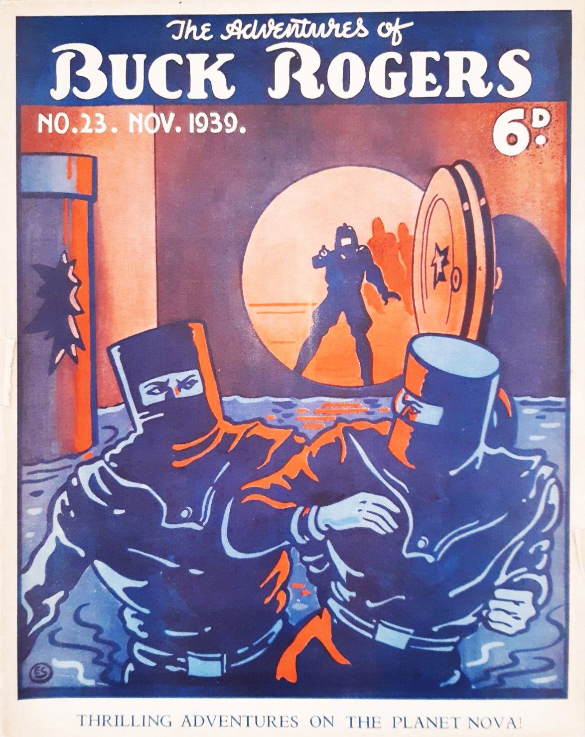 The Adventures of Buck Rogers (Fitchett, 1936 series) #23 (November 1939)