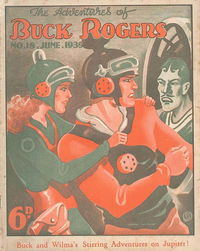 The Adventures of Buck Rogers (Fitchett, 1936 series) #18 June 1939