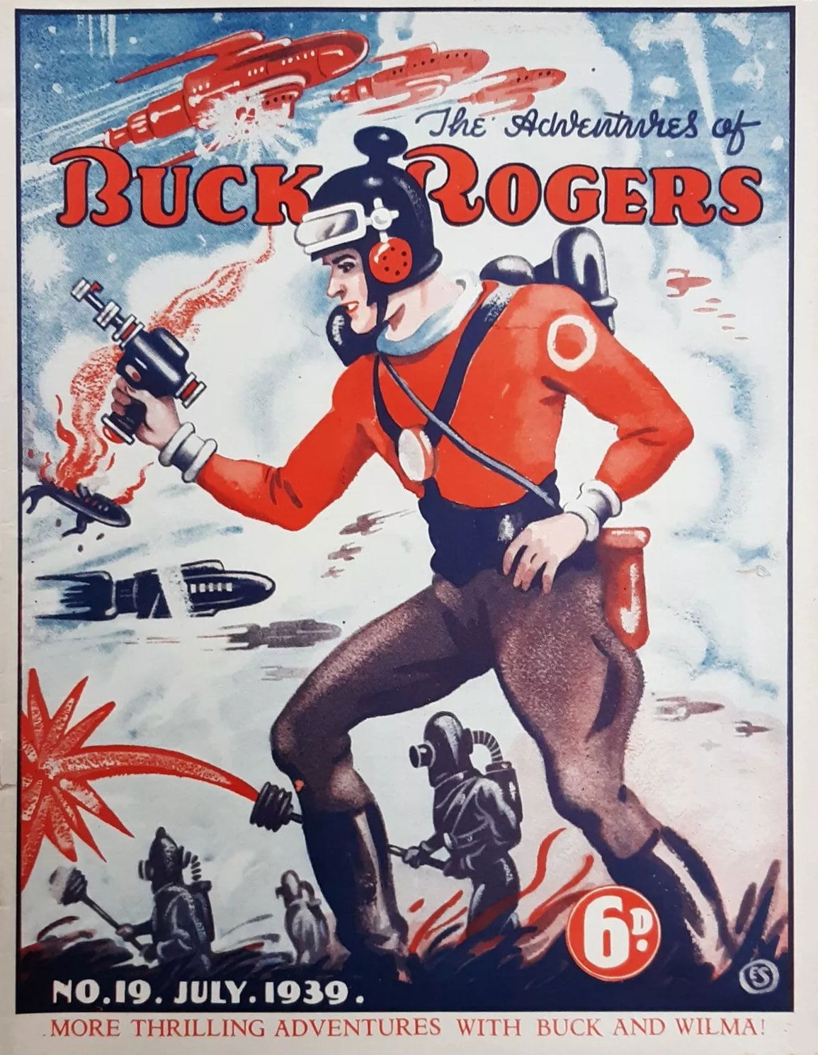 The Adventures of Buck Rogers (Fitchett, 1936 series) #19 (July 1939)