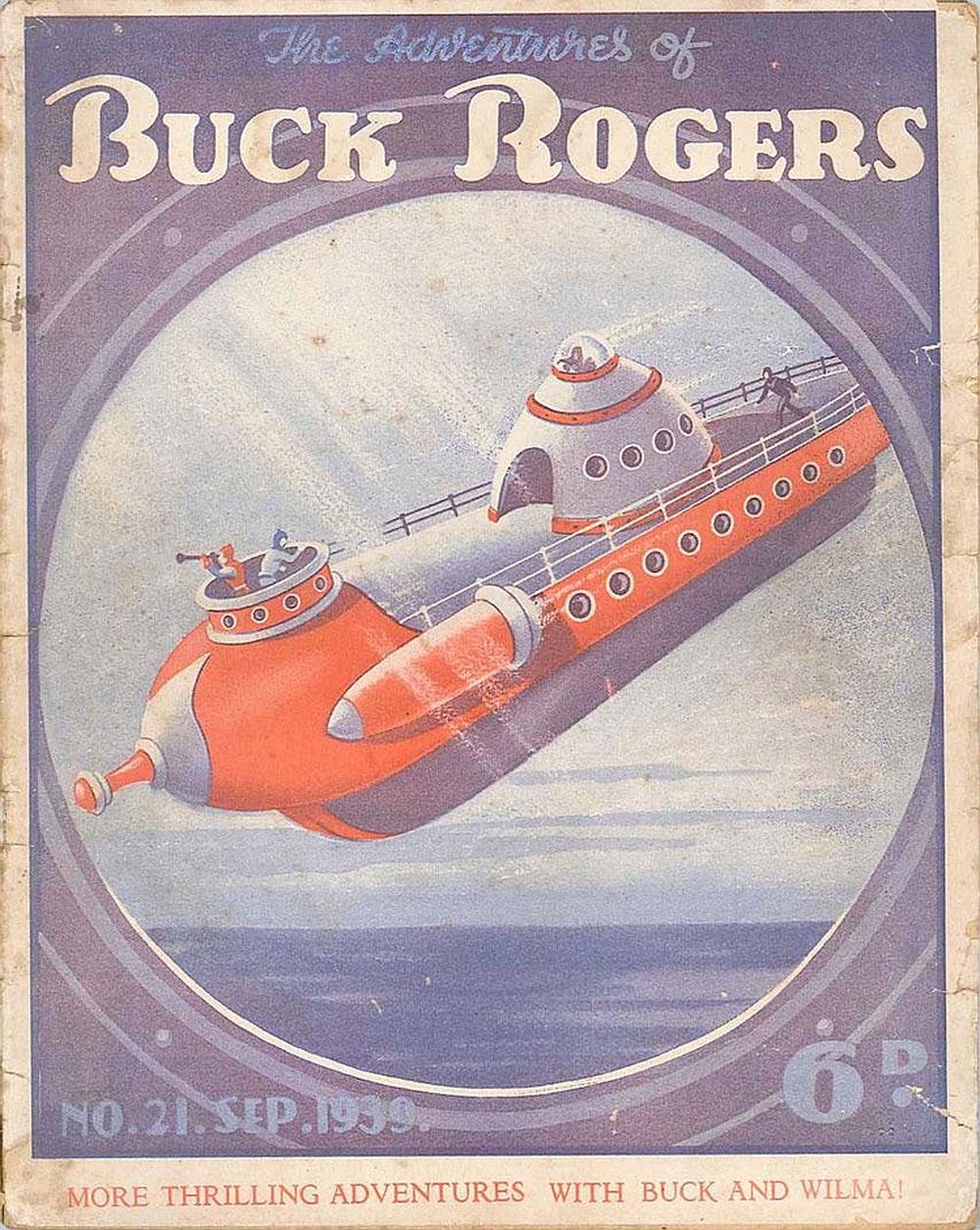 The Adventures of Buck Rogers (Fitchett, 1936 series) #21 (September 1939)